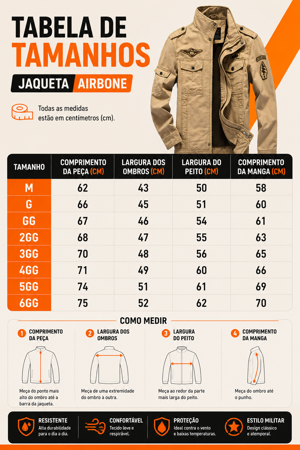 Jaqueta Airbone