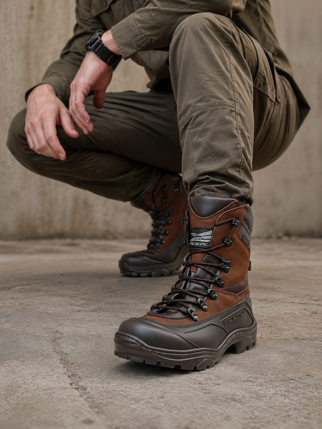 Bota Militar Acero Tiger Pró