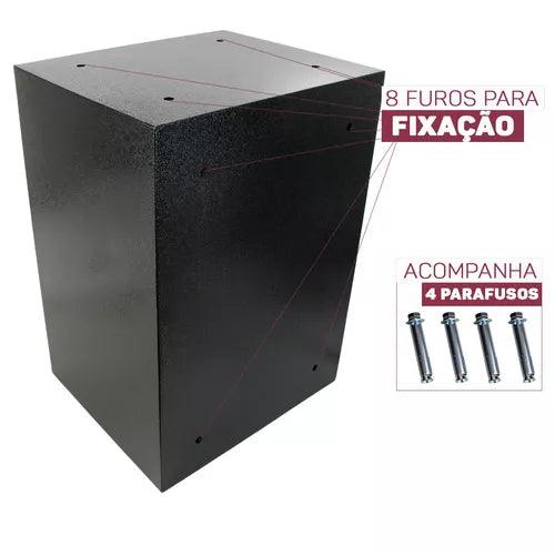 Cofre Eletrônico Digital com Teclado Estilo Prateleira