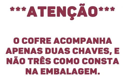 Cofre Eletrônico Digital com Teclado Estilo Prateleira