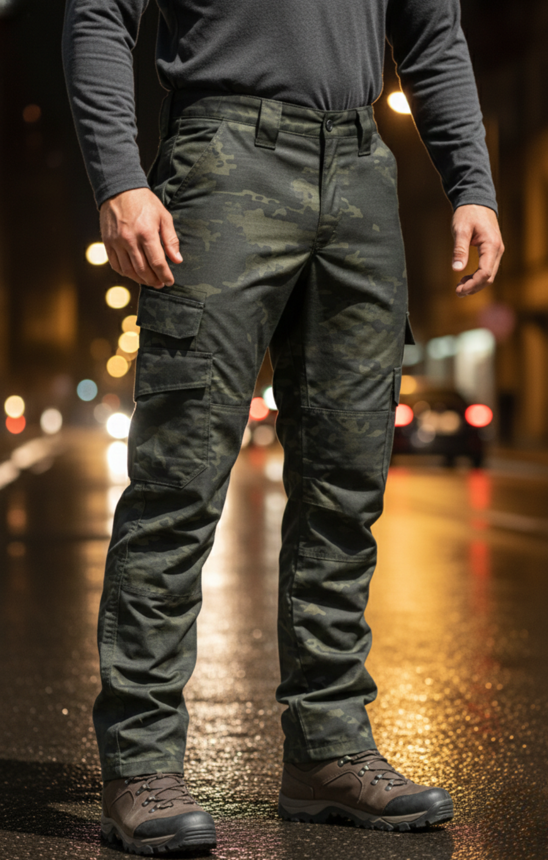 Calça Tática Trooper Multicam Black