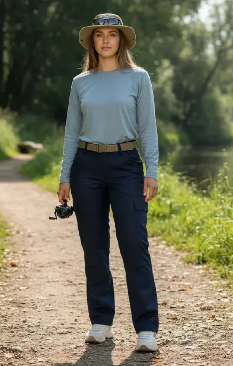 Calça Tática Feminina Urban - Azul