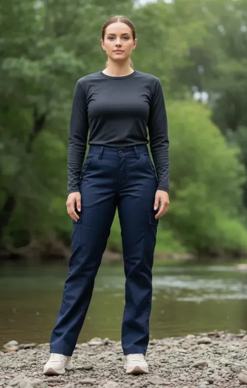 Calça Tática Feminina Urban - Azul