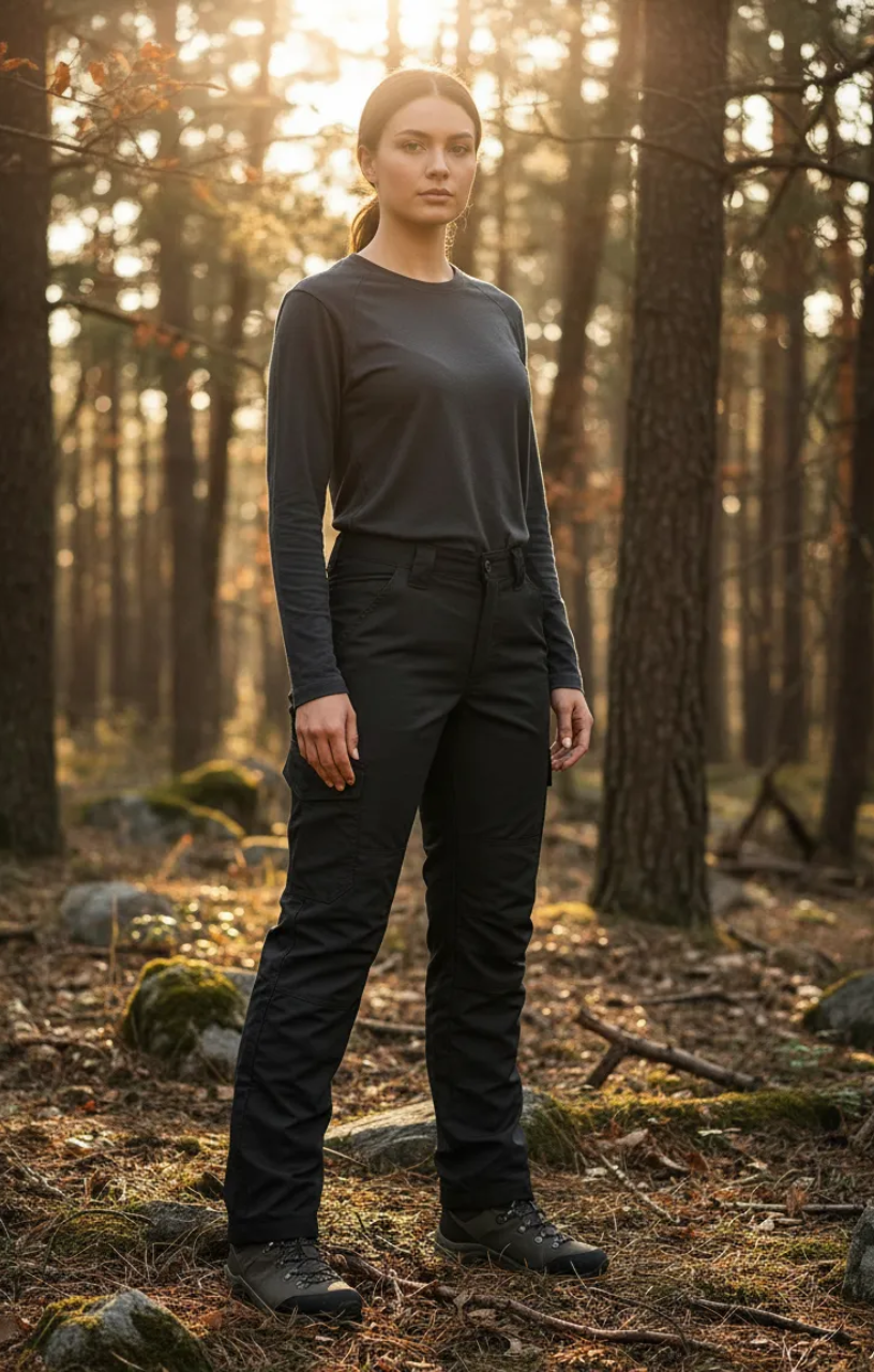 Calça Tática Feminina Urban - Preta