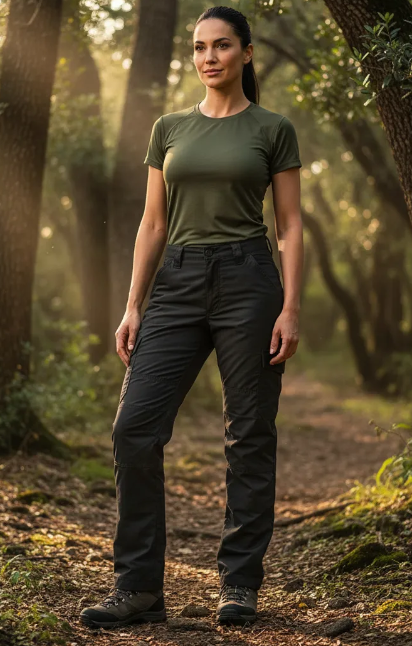 Calça Tática Feminina Urban - Preta