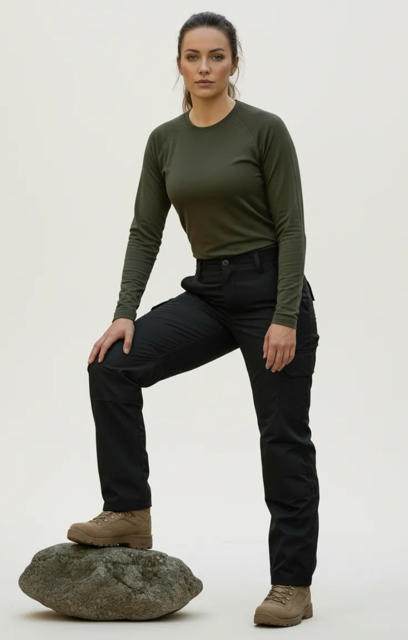 Calça Tática Feminina Urban - Preta