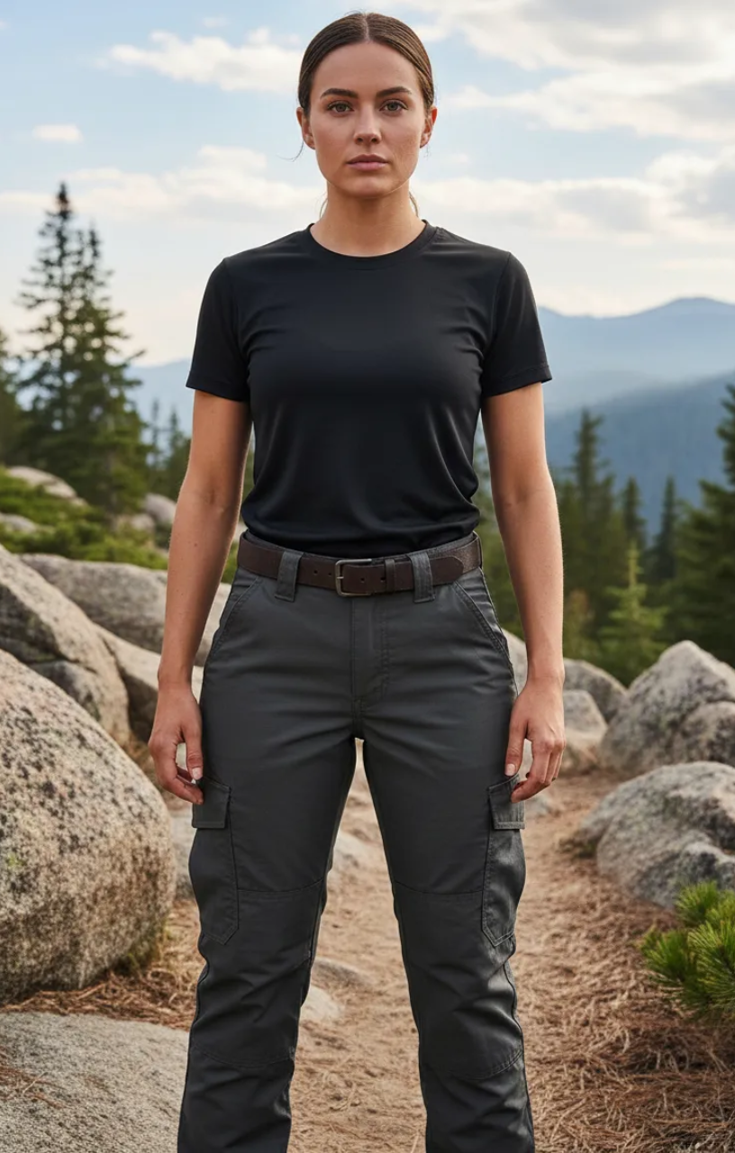 Calça Tática Feminina Urban - Preta