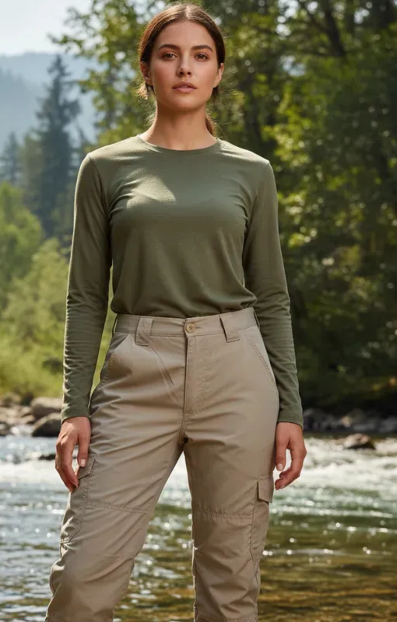 Calça Tática Feminina Urban - Cáqui