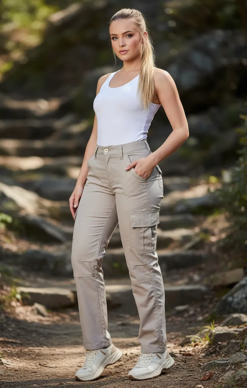 Calça Tática Feminina Urban - Cáqui