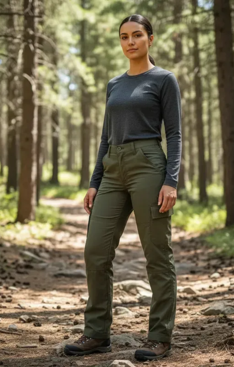Calça Tática Feminina Urban - Verde
