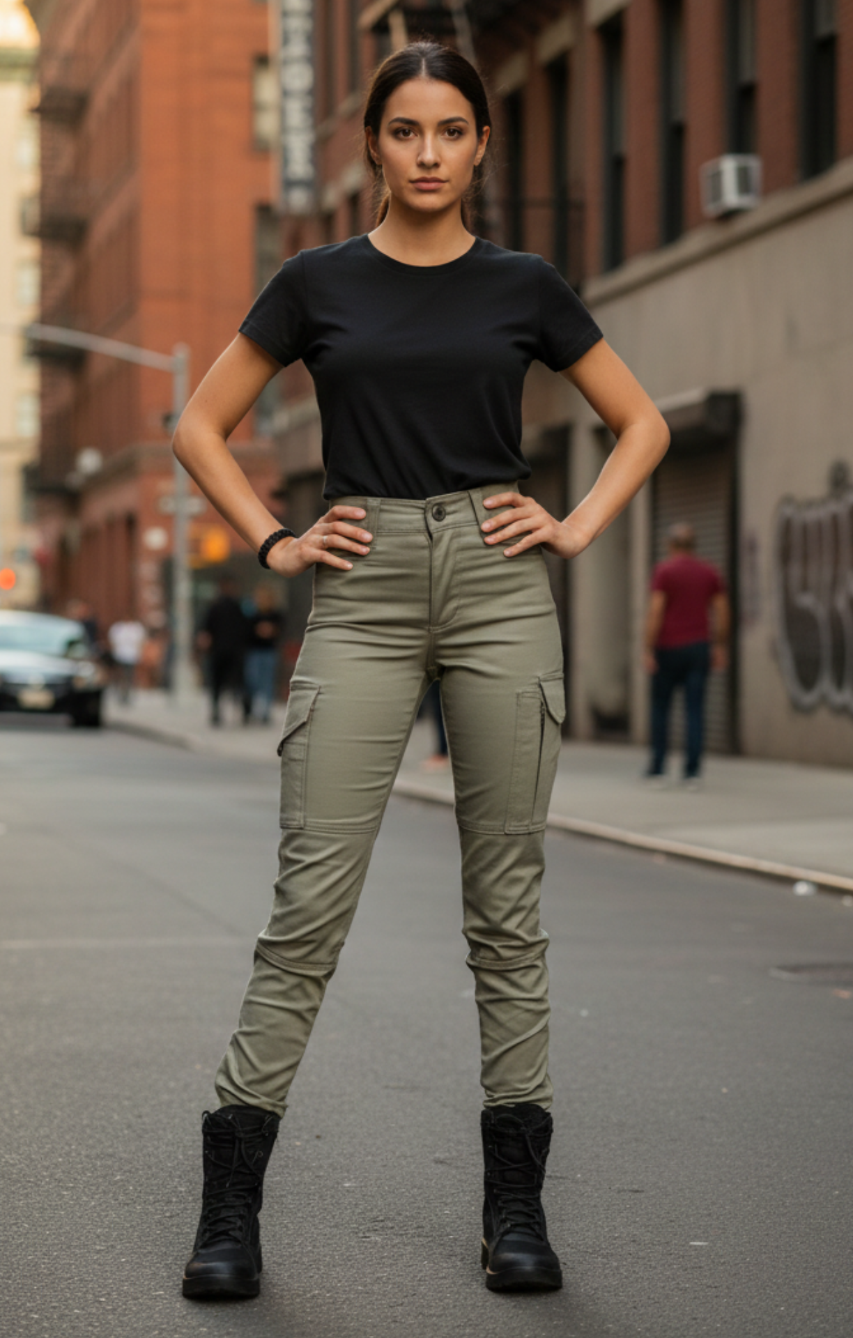 Calça Tática Feminina Atack® - Cáqui