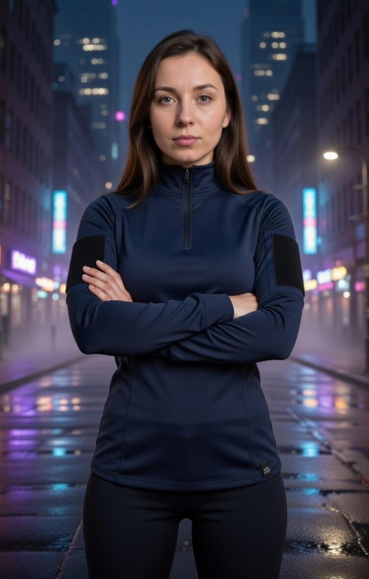 Combat Shirt Feminina Bélica® - Azul Marinho