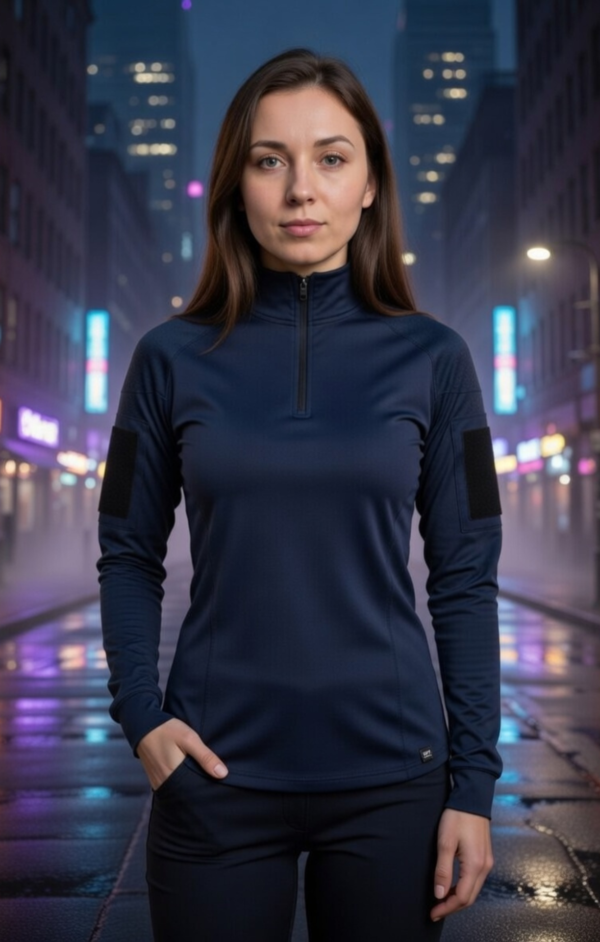 Combat Shirt Feminina Bélica® - Azul Marinho