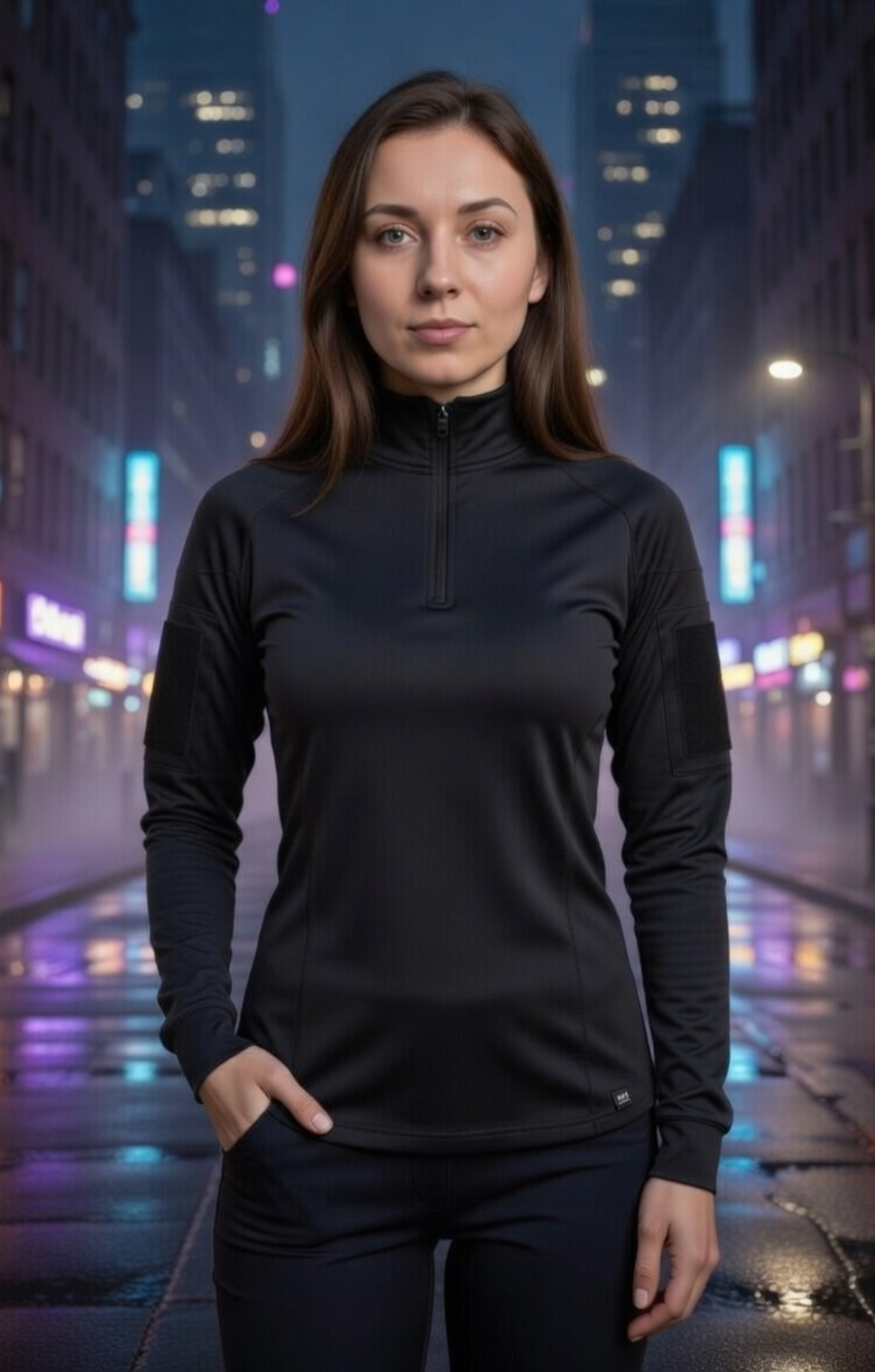 Combat Shirt Feminina Bélica® - Preta