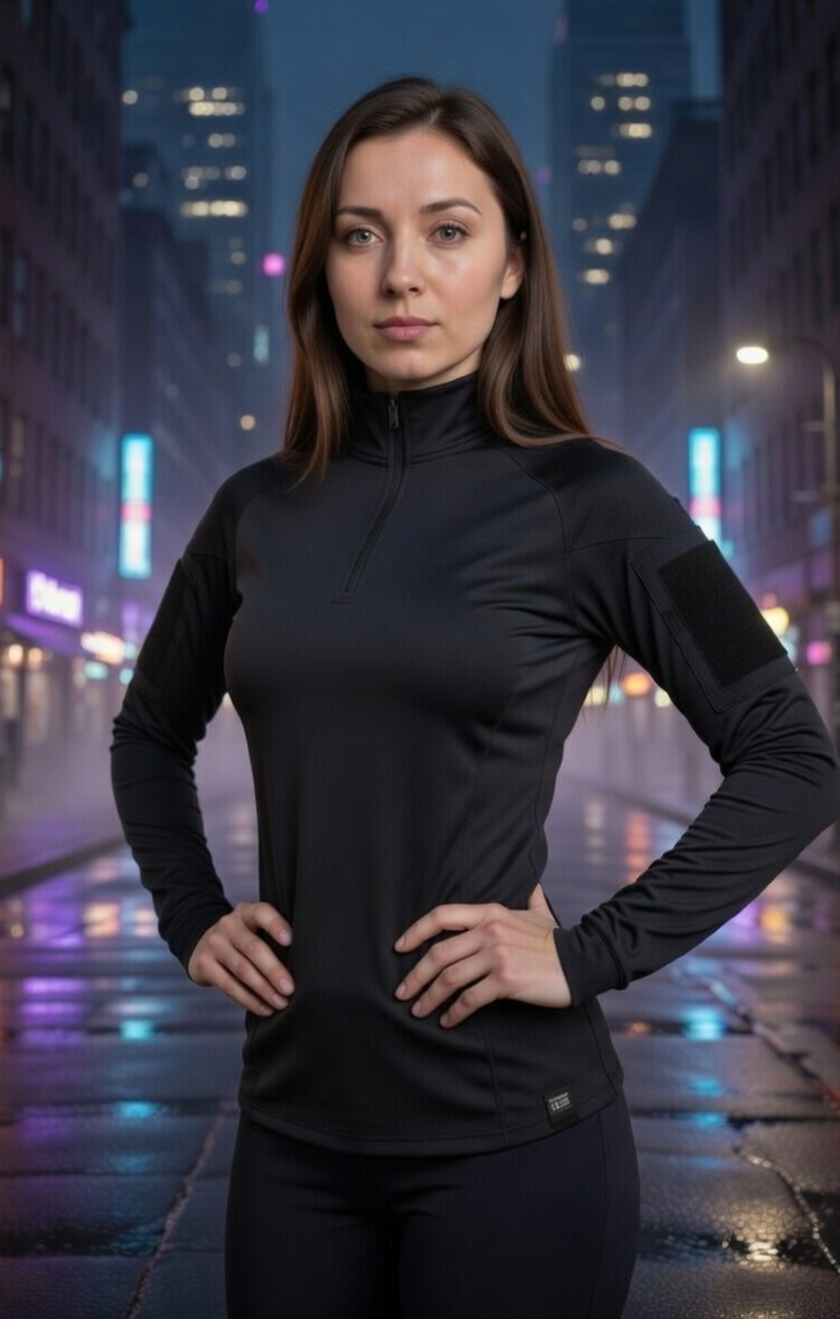 Combat Shirt Feminina Bélica® - Preta