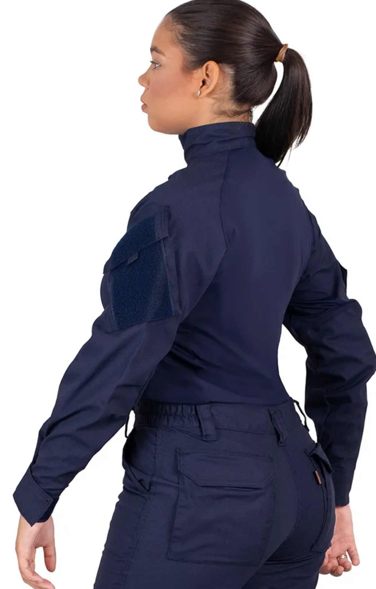Combat Shirt Feminina Military  - Azul Marinho