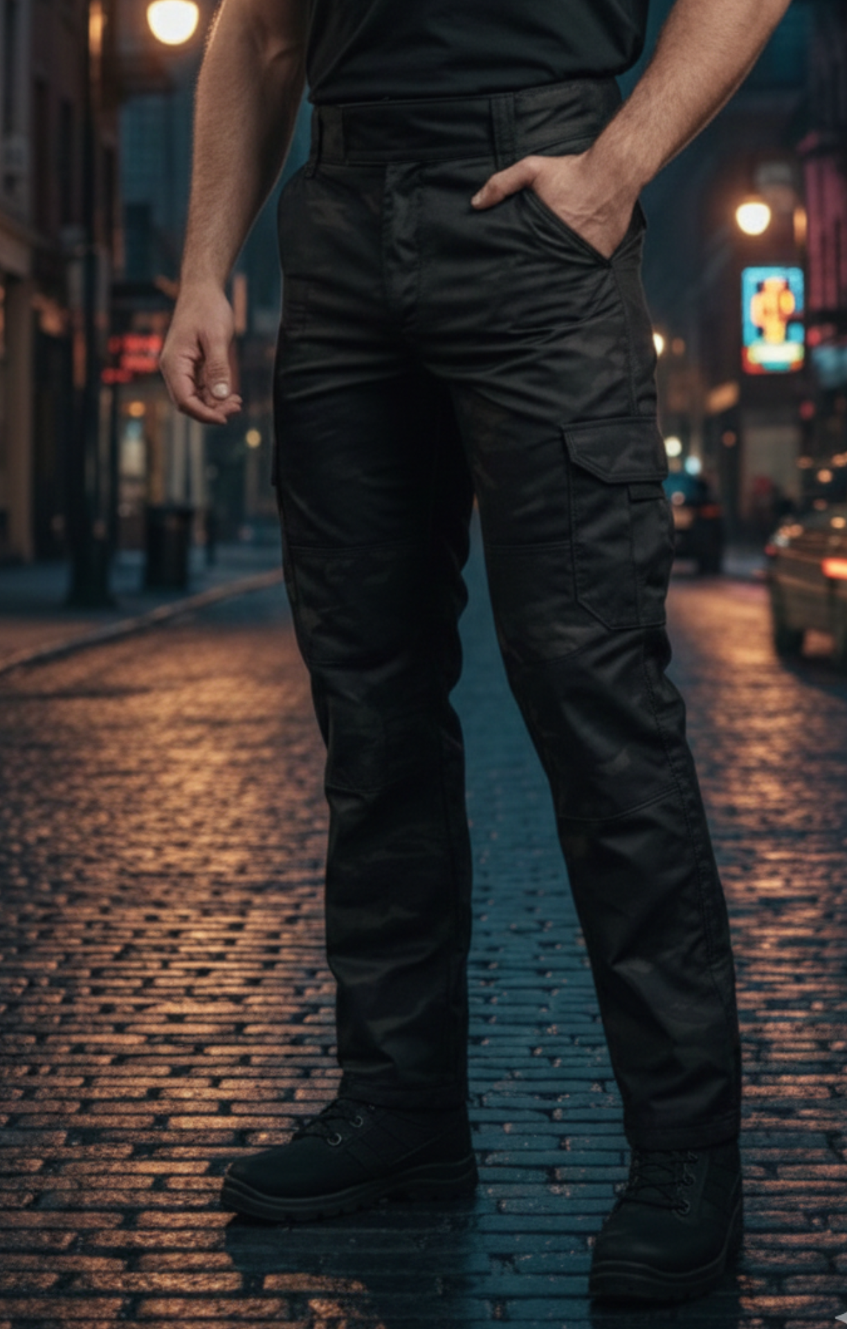 Calça Tática Vanguard® - Multicam Black