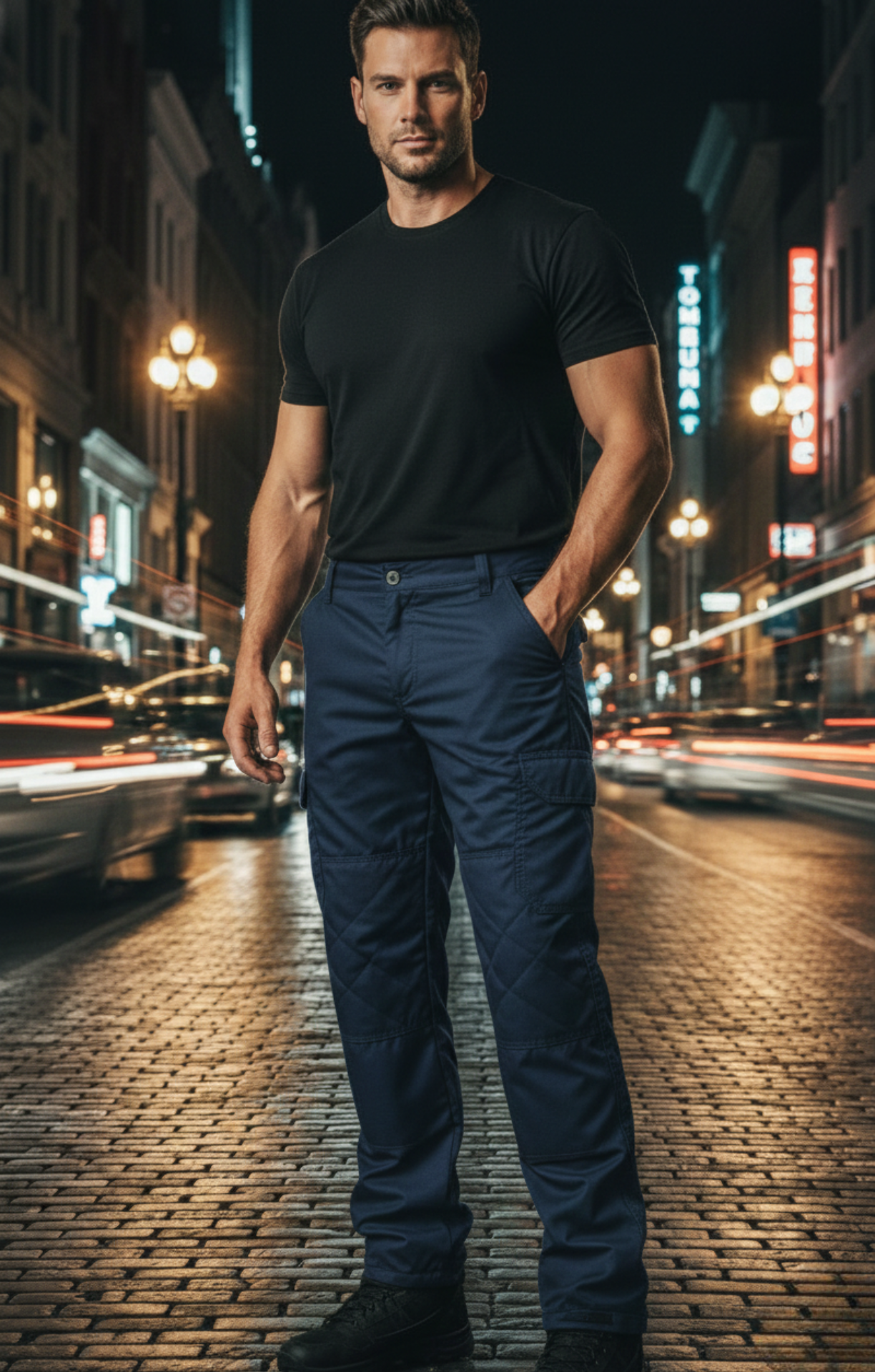 Calça Tática Elitte® - Azul Marinho