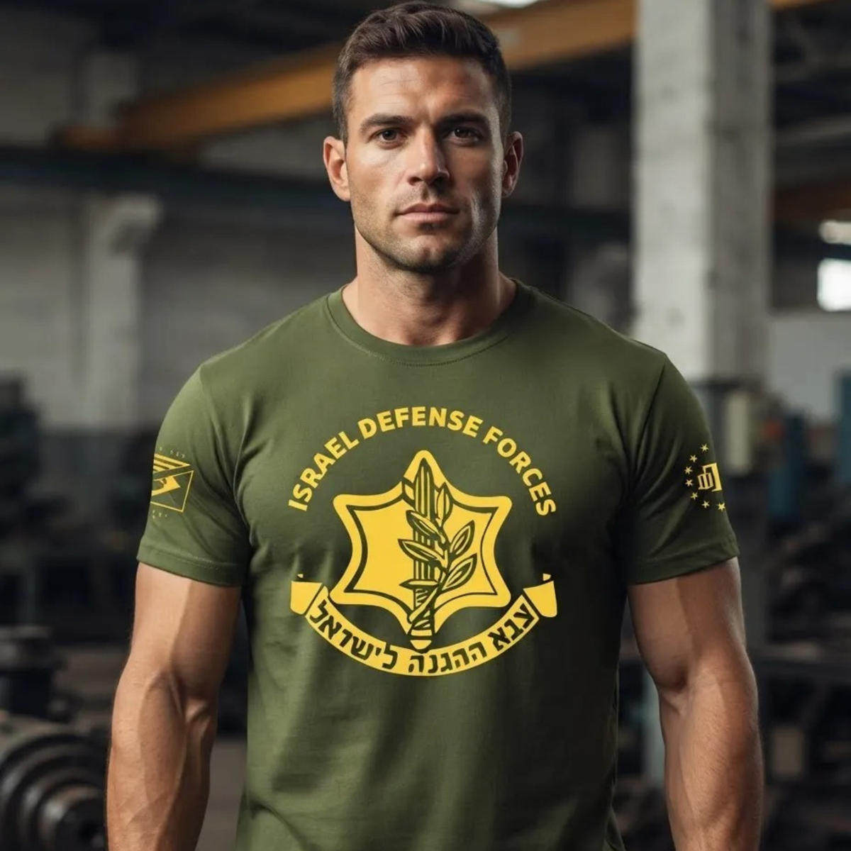 Camiseta Militar Israel Defense Forces