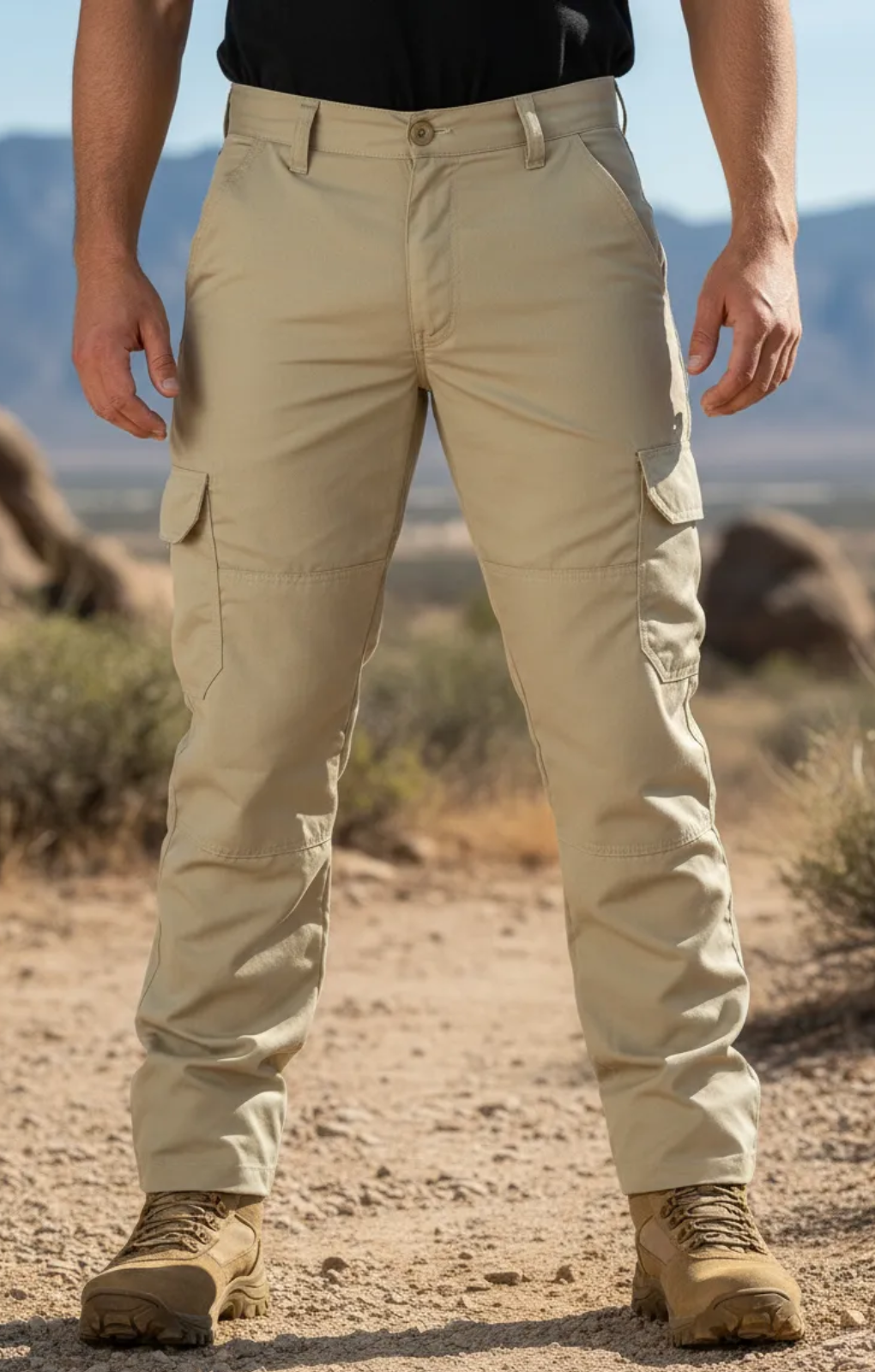 Calça Tática Military® - Cáqui