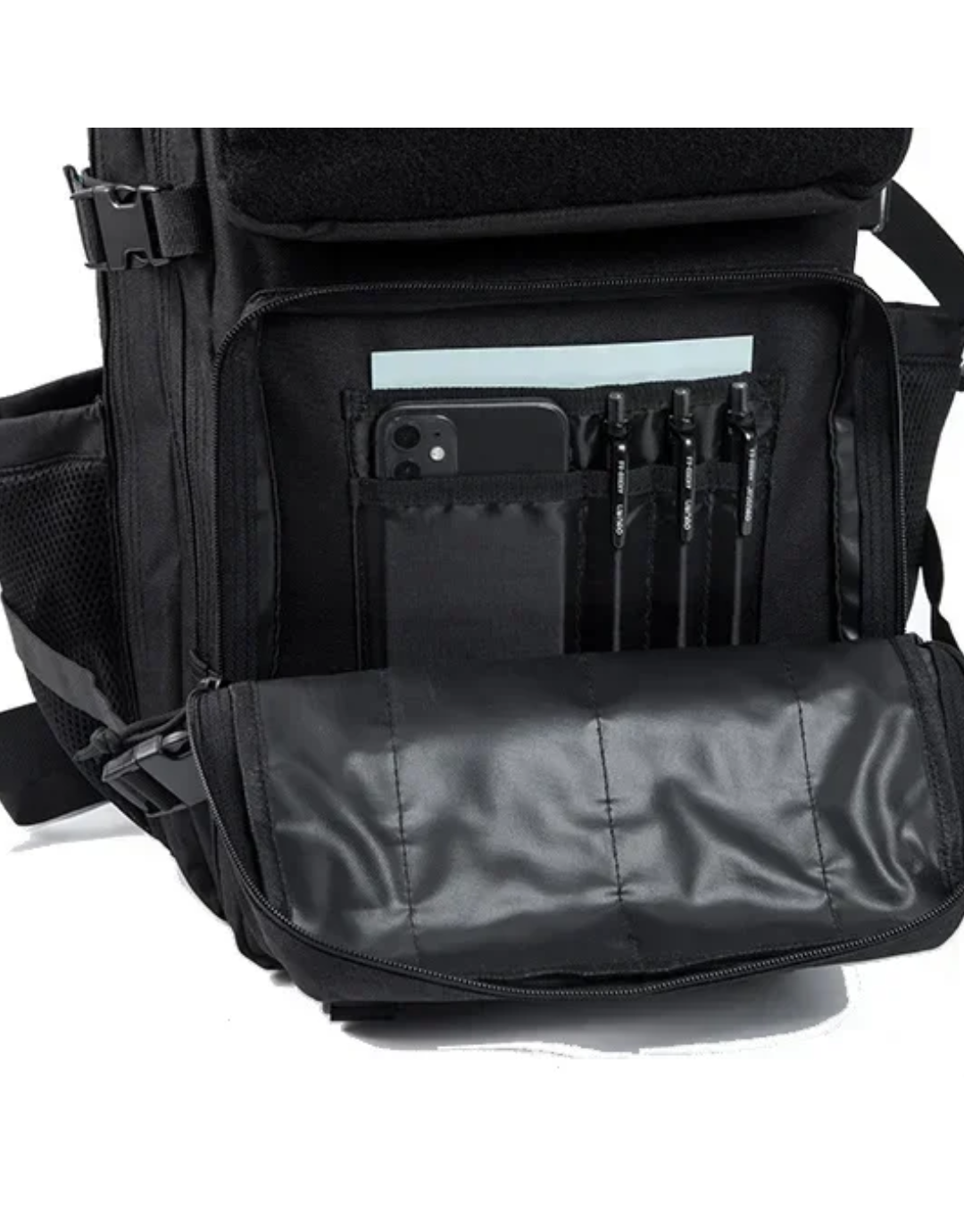 Mochila Nomad 50 Litros - Preto e Vermelho