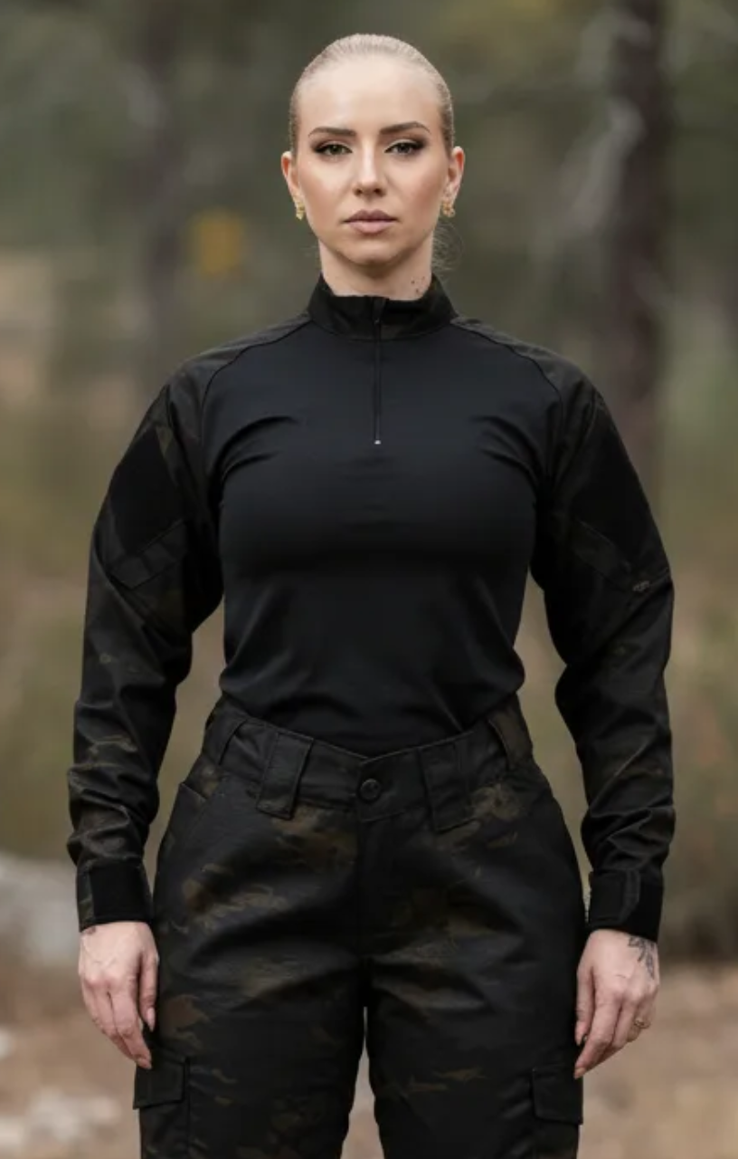 Combat Shirt Valkyria  - Multicam Black