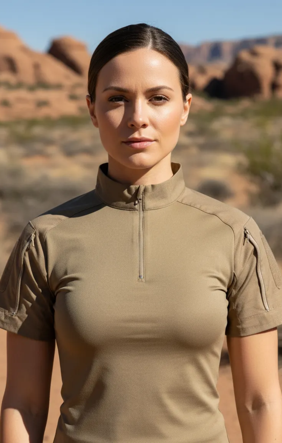 Combat Shirt Feminina - Manga Curta