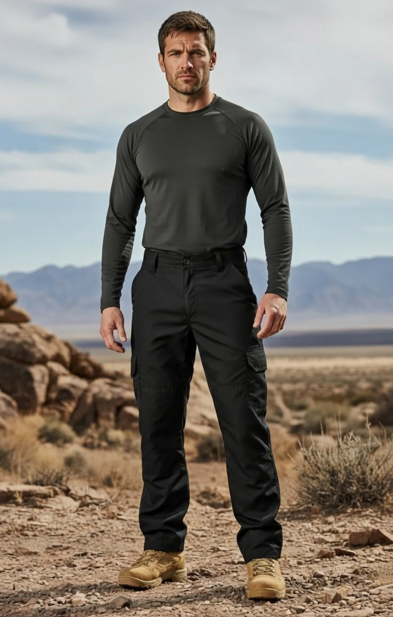 Calça Tática Military® - Preta