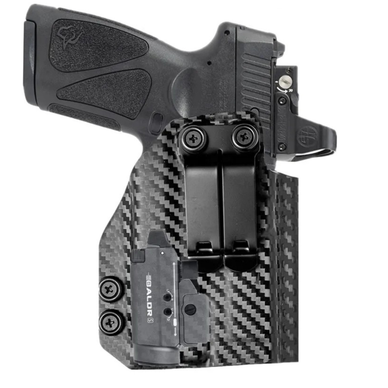 Coldre para Taurus G3 TORO ( Com Lanterna) - Fibra de Carbono