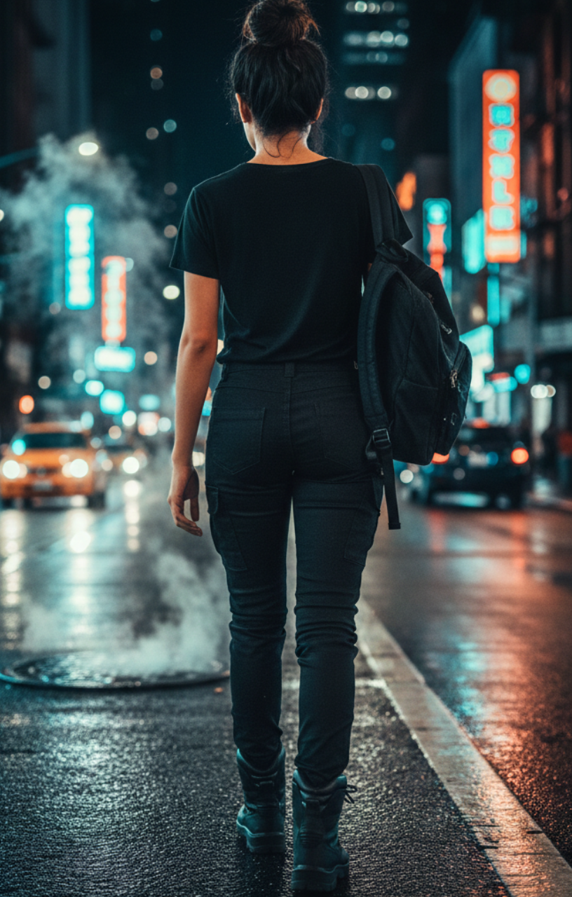 Calça Tática Feminina Atack - Preta