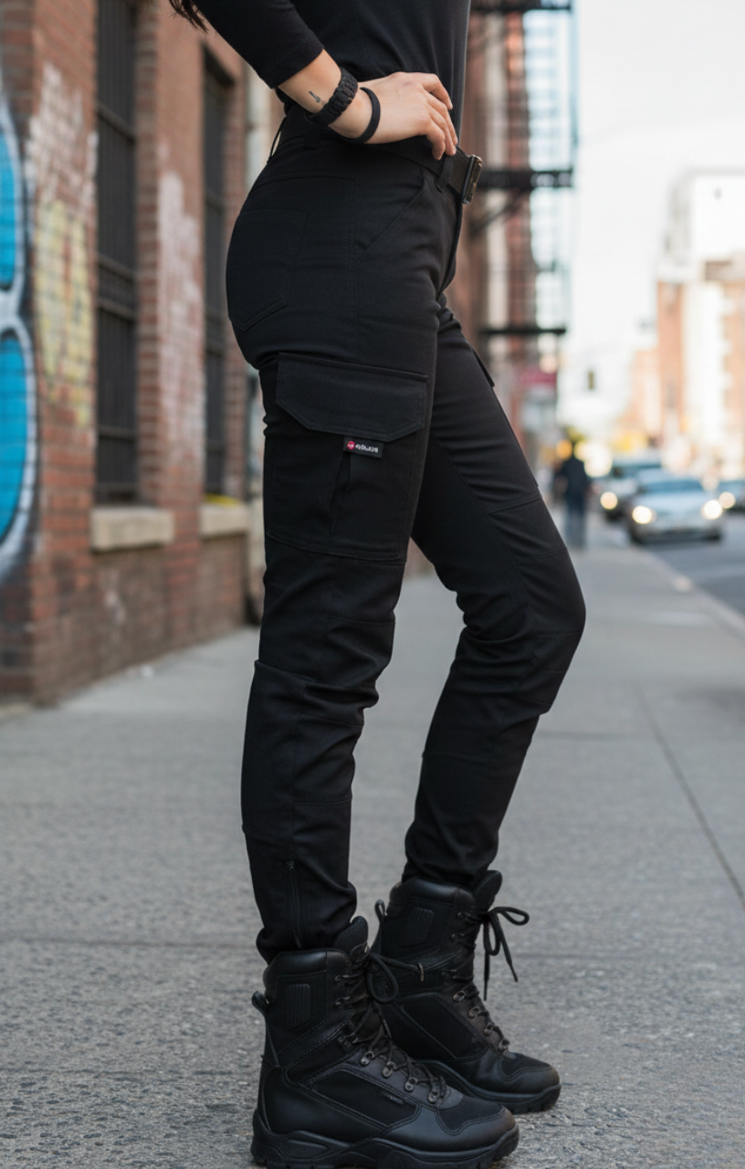 Calça Tática Feminina Atack - Preta
