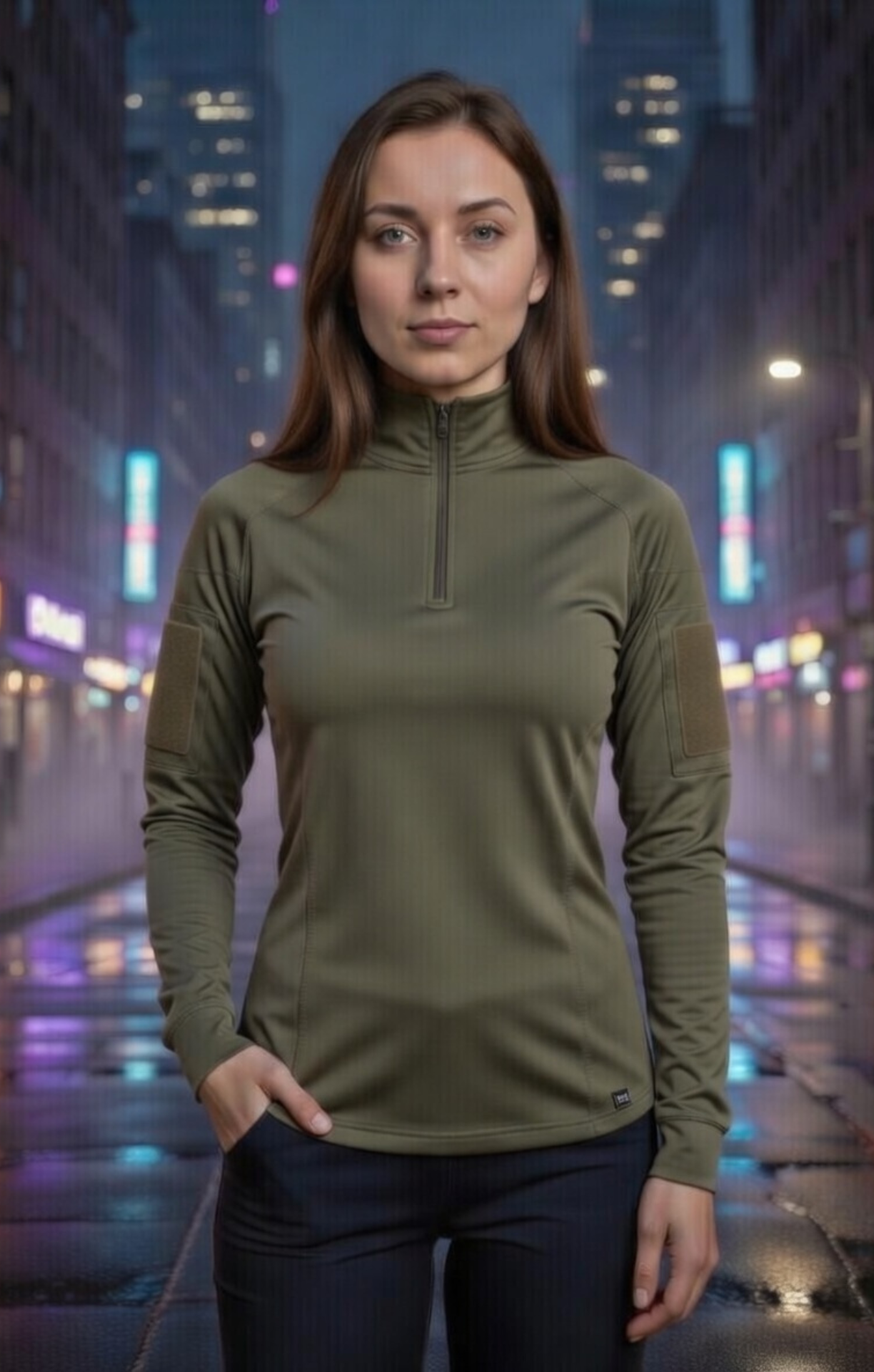 Combat Shirt Feminina Bélica® - Verde Oliva