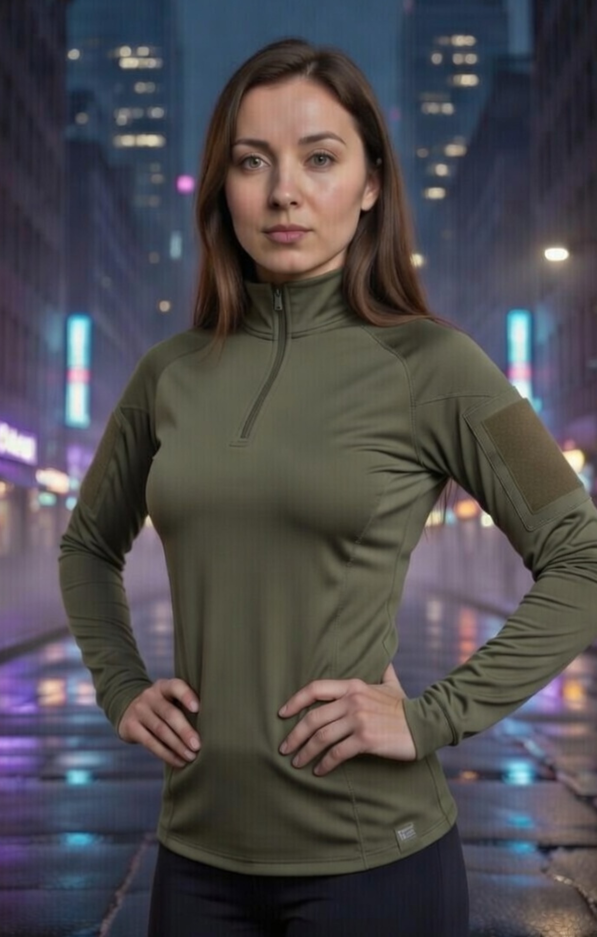 Combat Shirt Feminina Bélica® - Verde Oliva