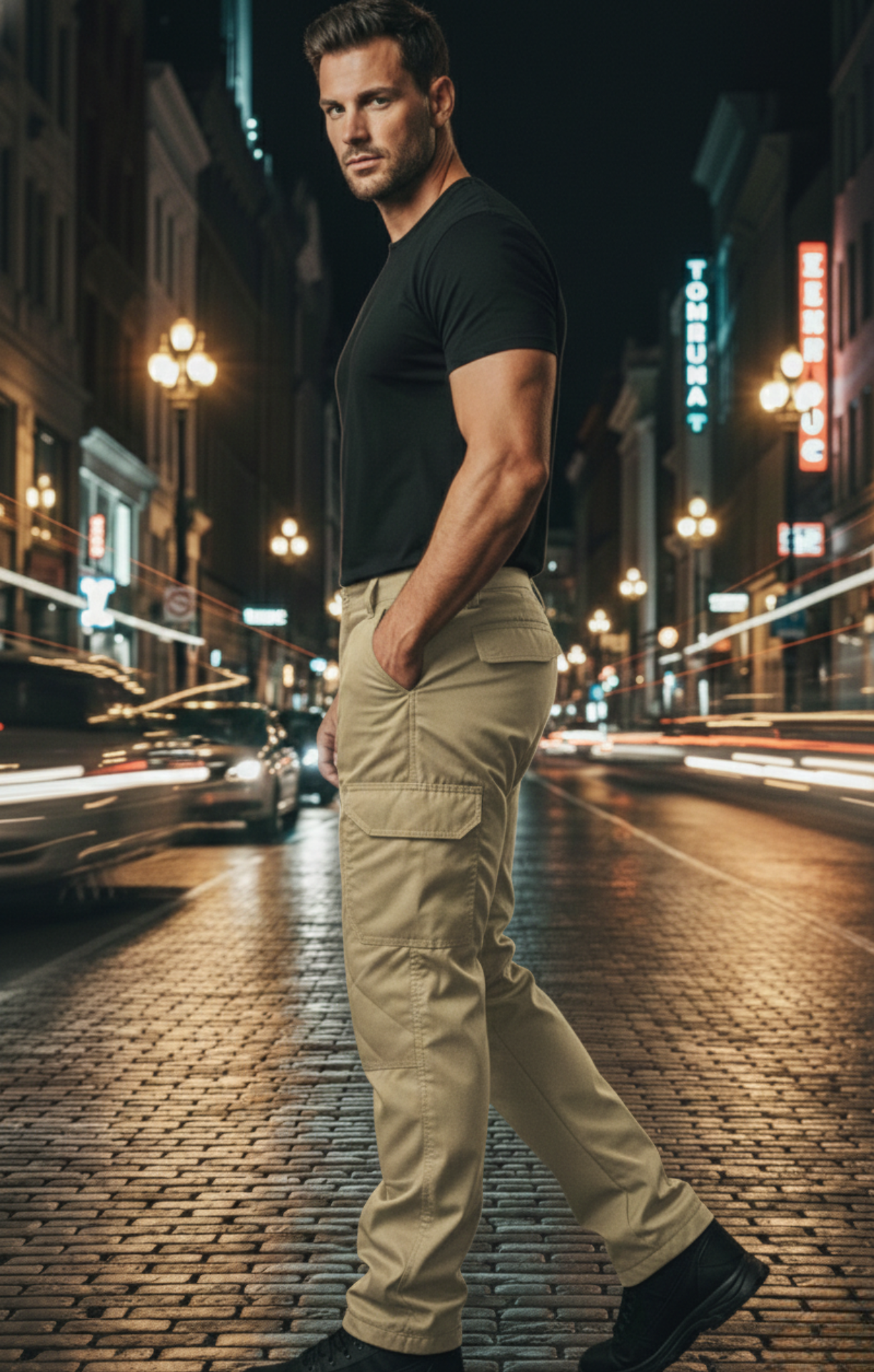 Calça Tática Elitte® - Cáqui