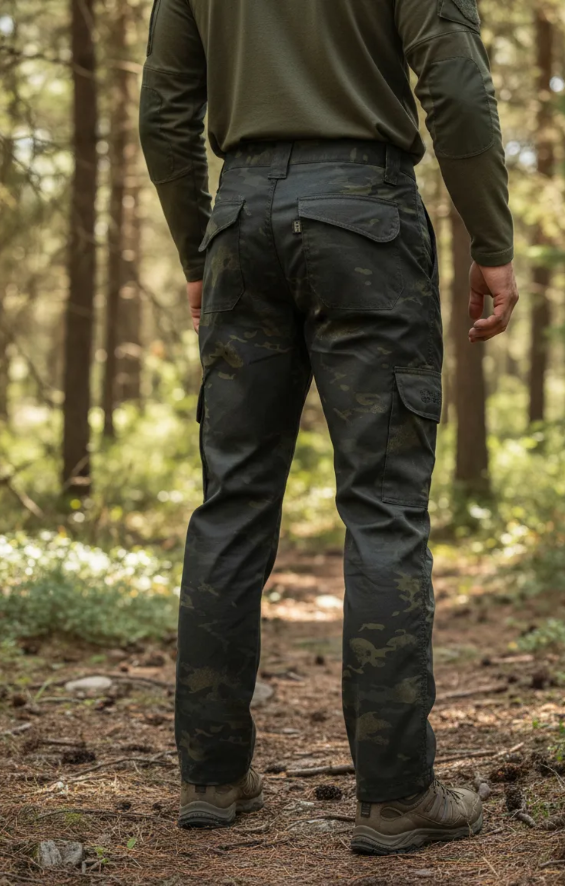 Calça Tática Trooper Multicam Black