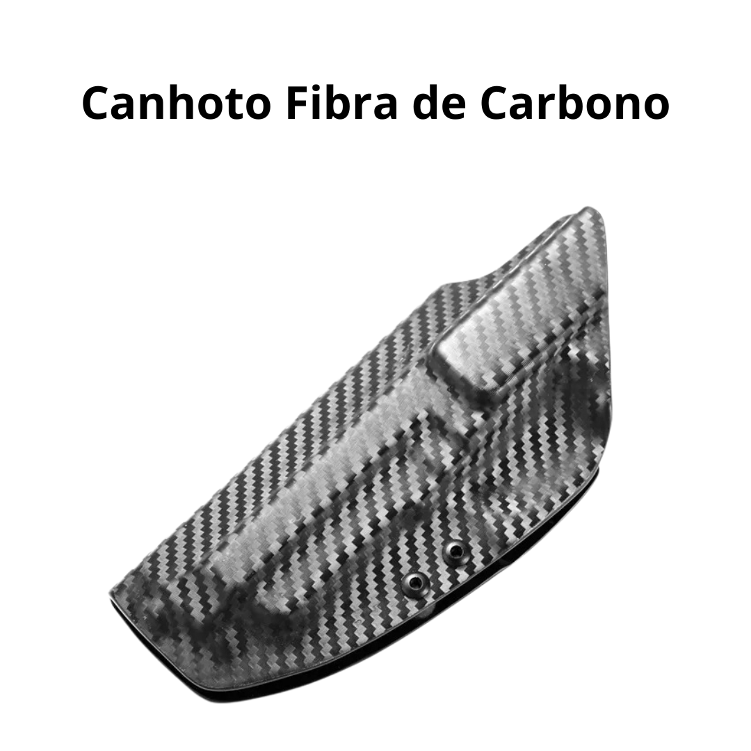 Coldre Kydex e Fibra de Carbono Taurus - Modelo PT92 PT100 PT100P PT59