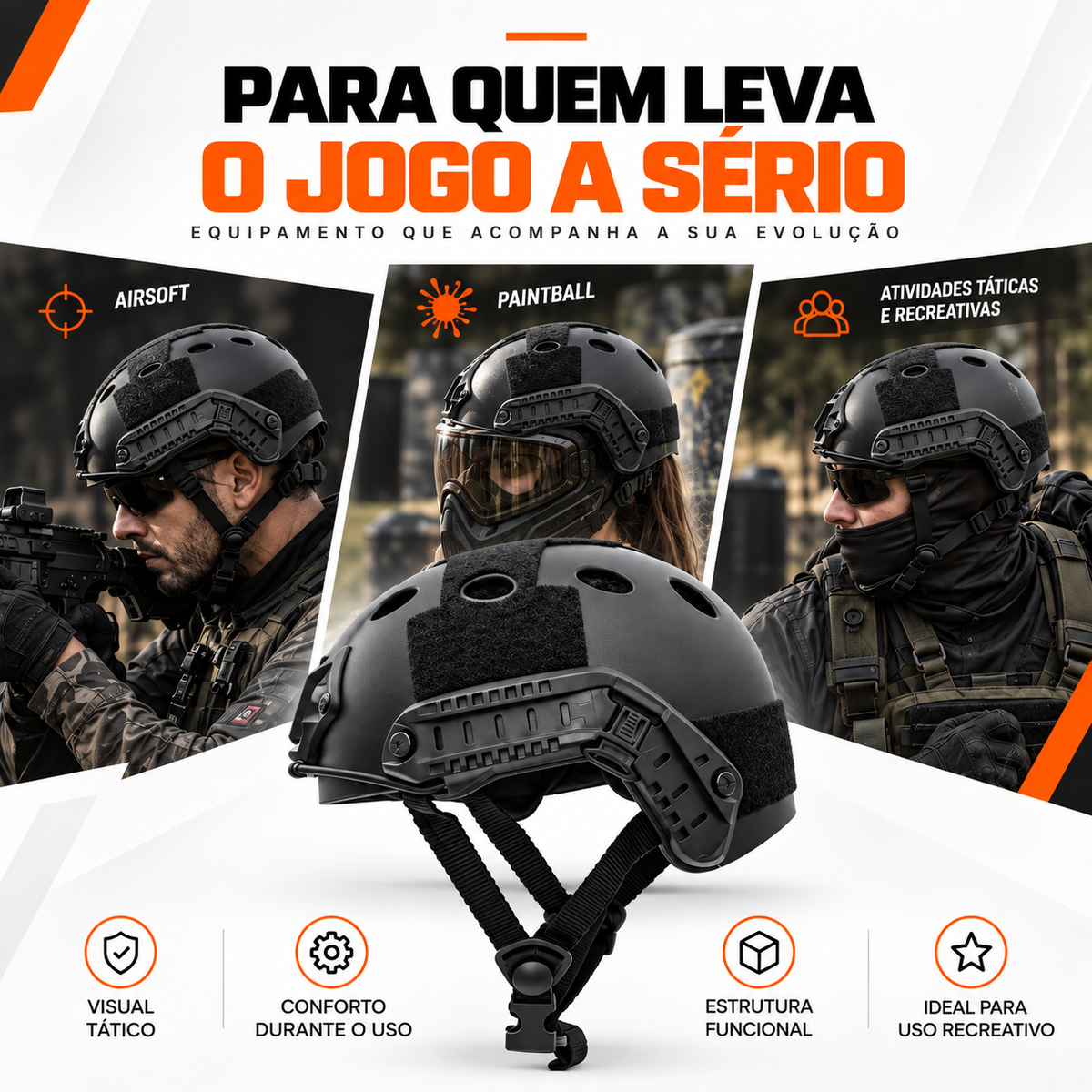 Capacete Tático Combat®