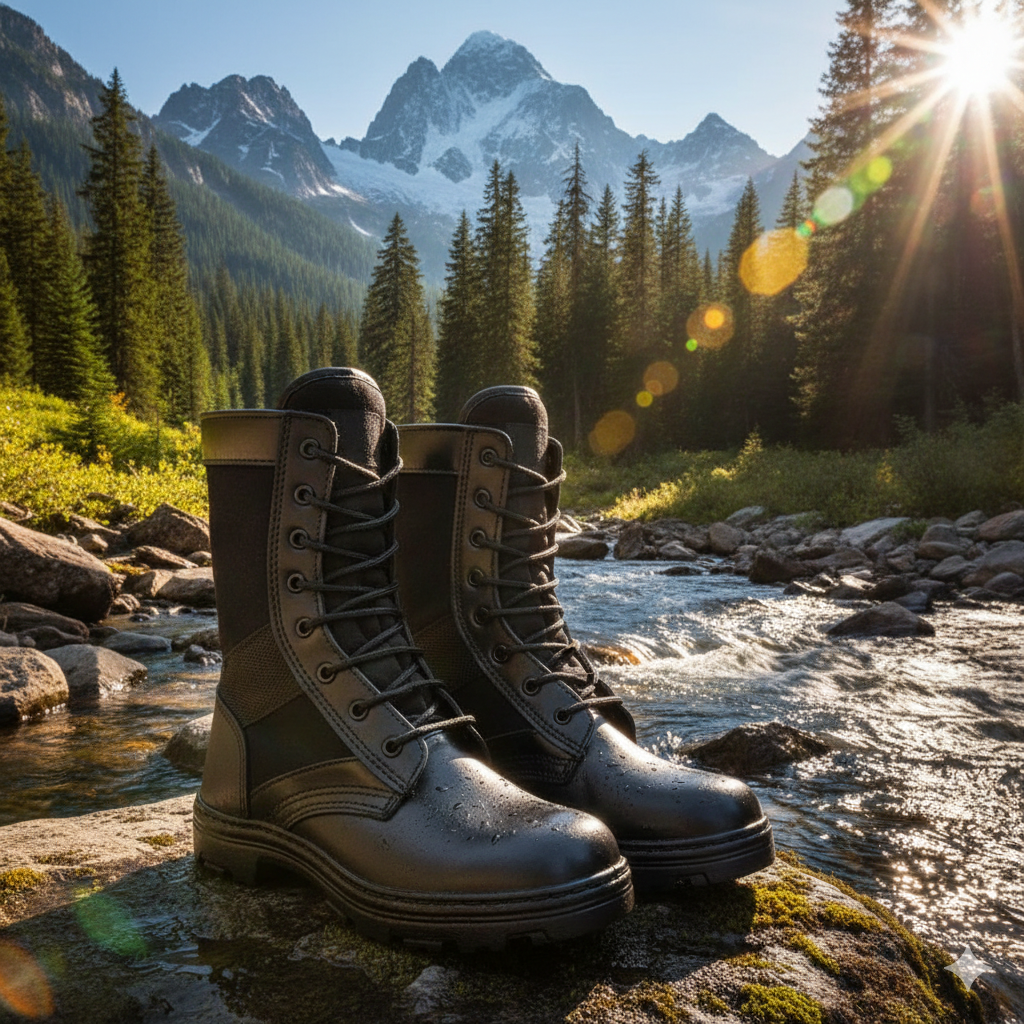 Coturno Militar Exército Brasileiro com Zíper