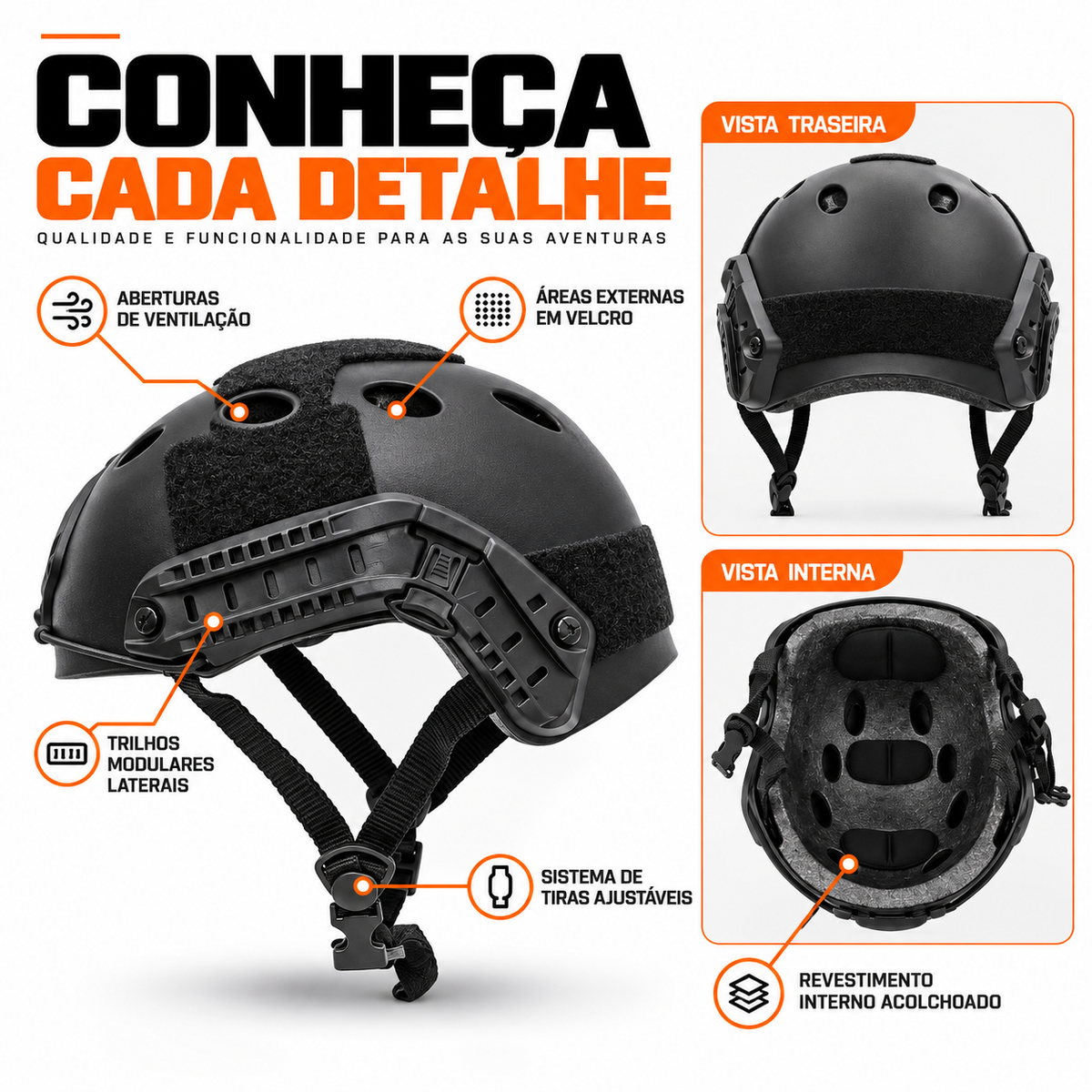 Capacete Tático Combat®
