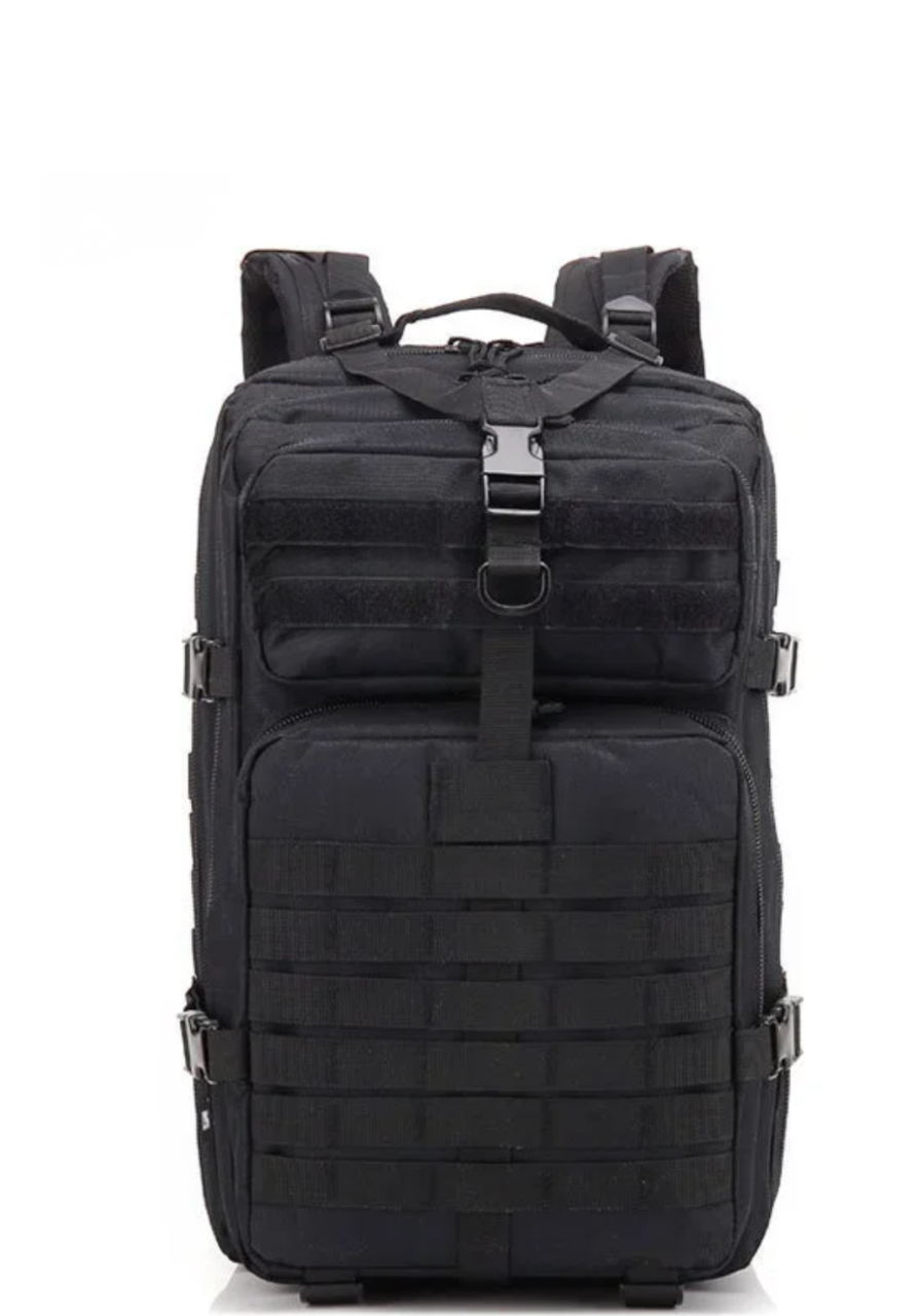 Mochila Tática Outdoor® 50 Litros - Preta