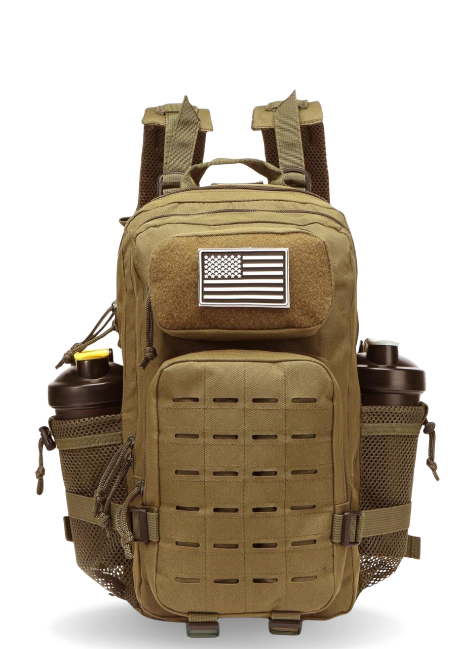 Mochila Tática Pulse 25L - Marrom