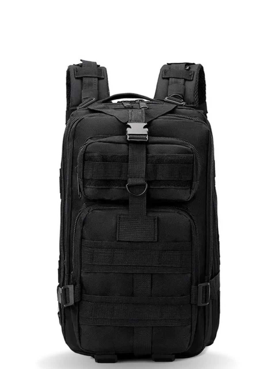 Mochila Tática Outdoor® 30 Litros - Preta