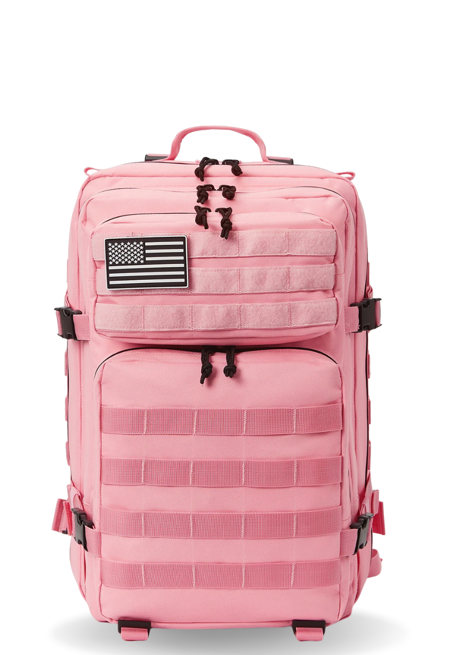 Mochila Tática 50 Litros Outdoor® - Rosa