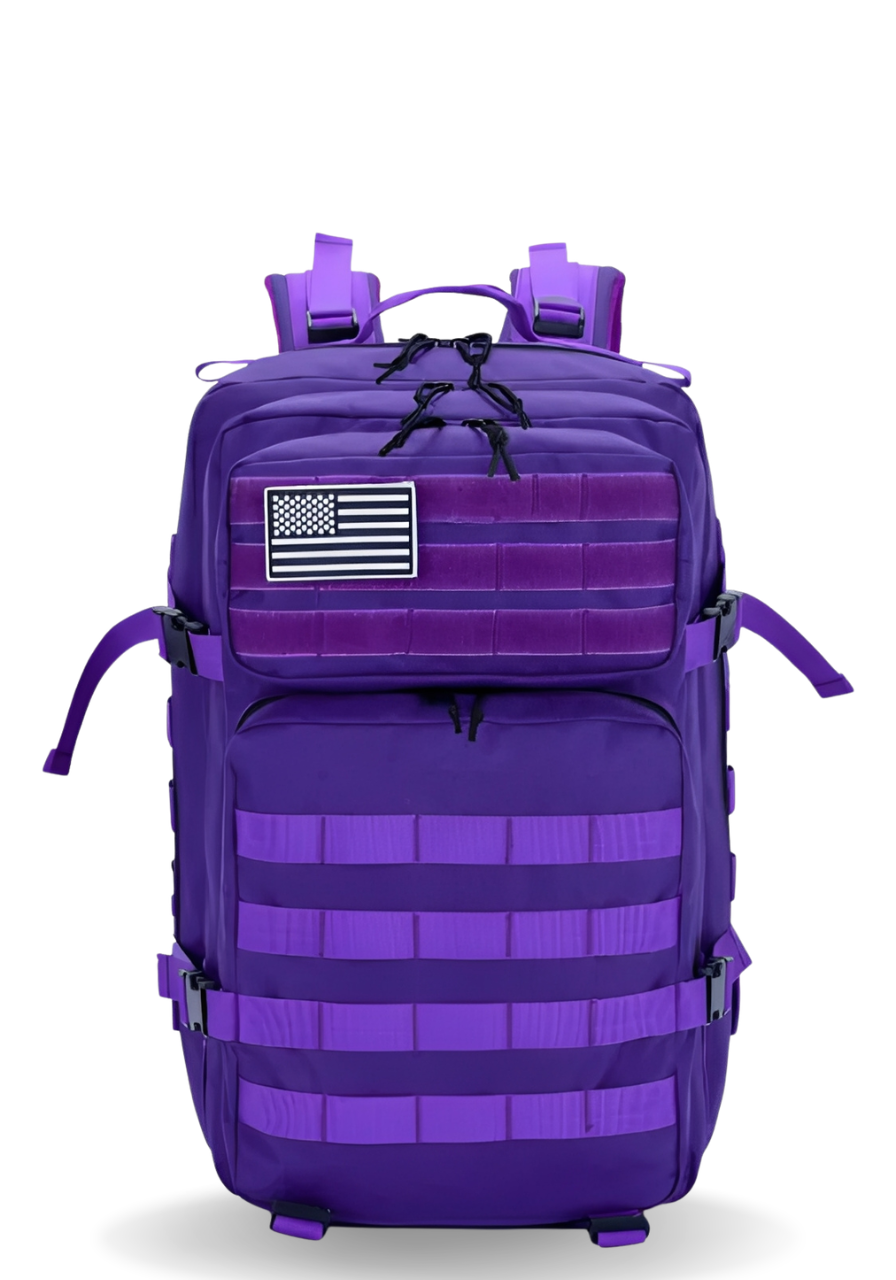 Mochila Tática 45 Litros Outdoor® - Roxa