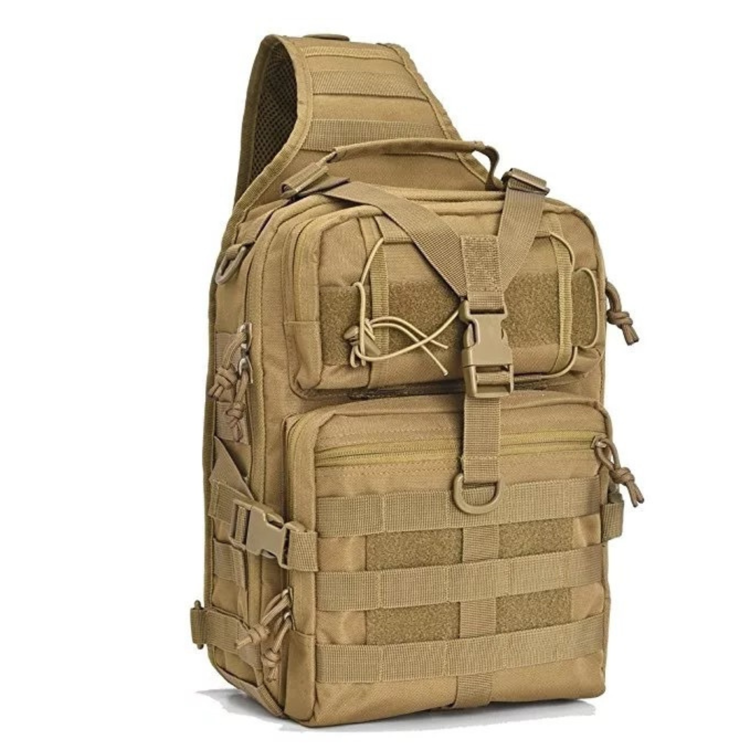 Mochila Transversal impermeável Working 25L - Cáqui