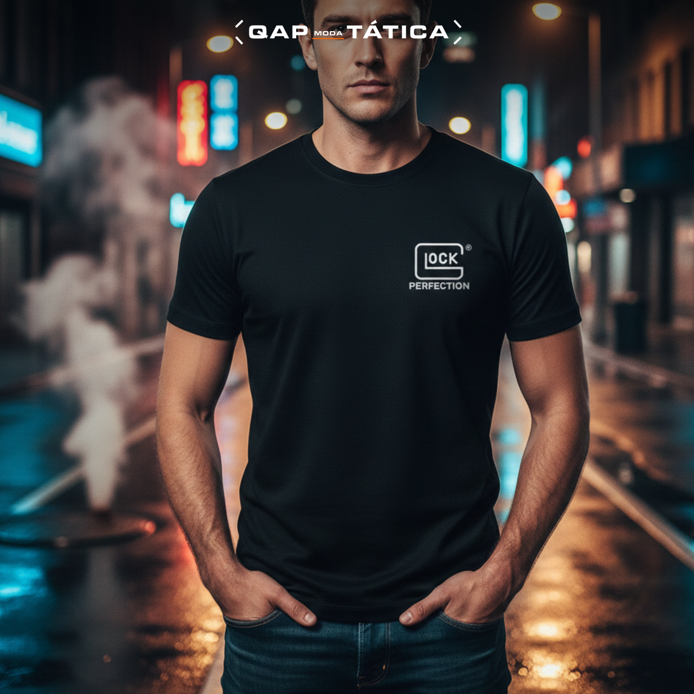 Camiseta Premium Glock Perfection Dry Fit