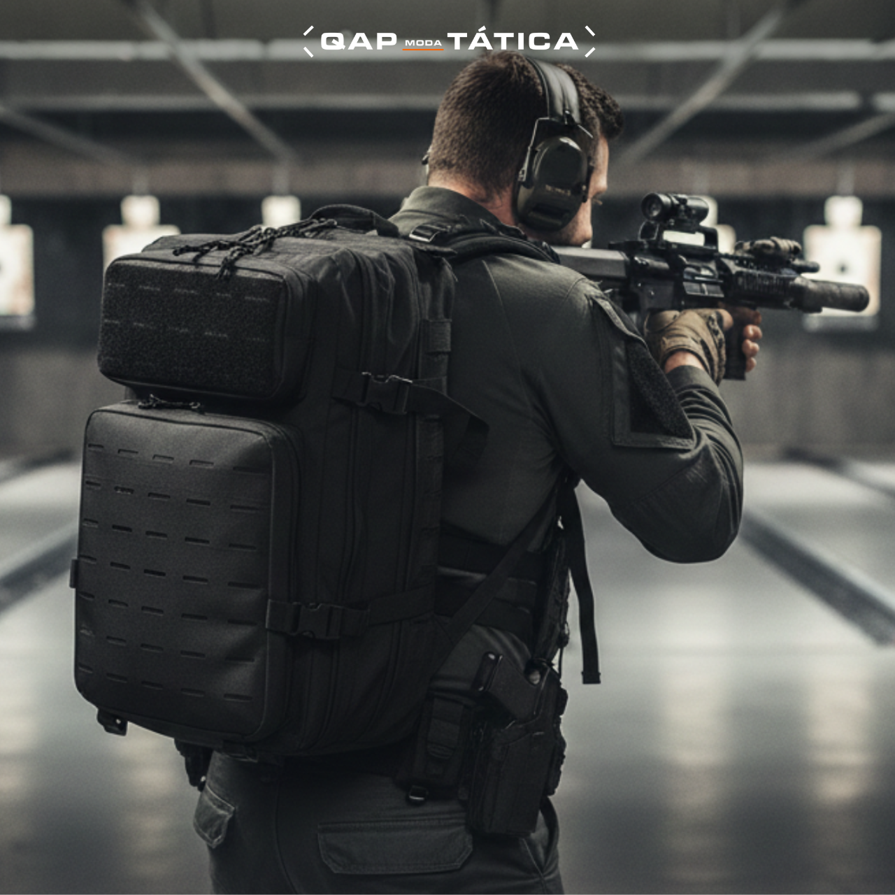 Mochila Tática 50 Litros Mariner® - Preta