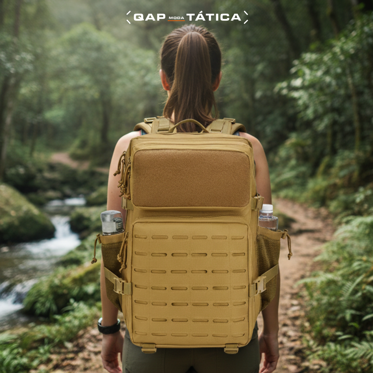 Mochila Nomad® 50 Litros - Cáqui