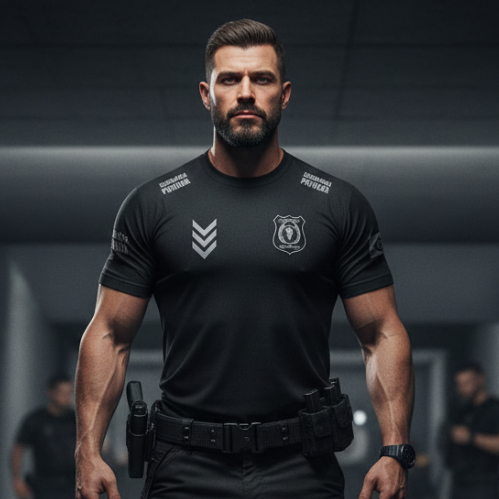 Camisa Segurança Privada com Proteção UV50+