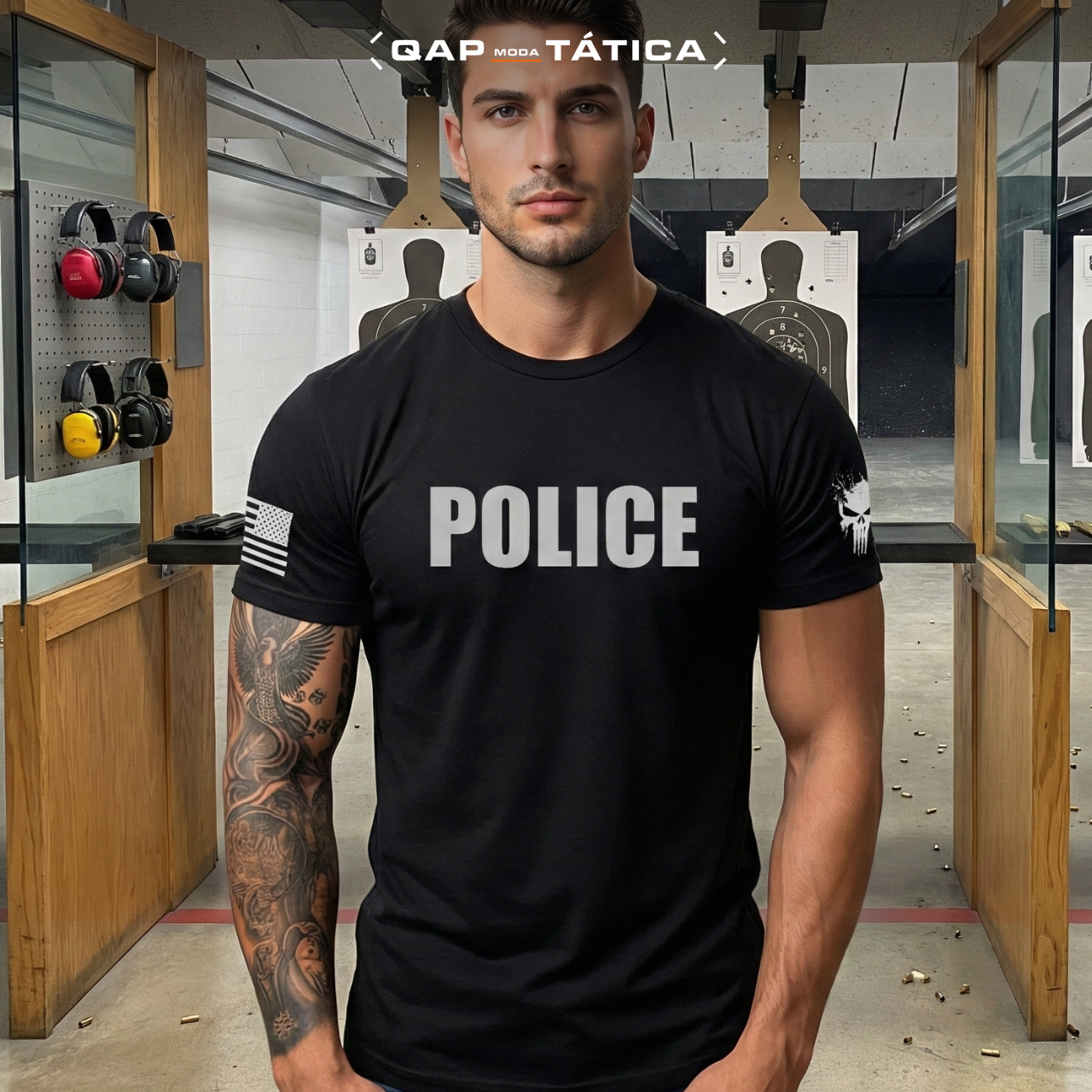 Camiseta Dryfit Police - Premium